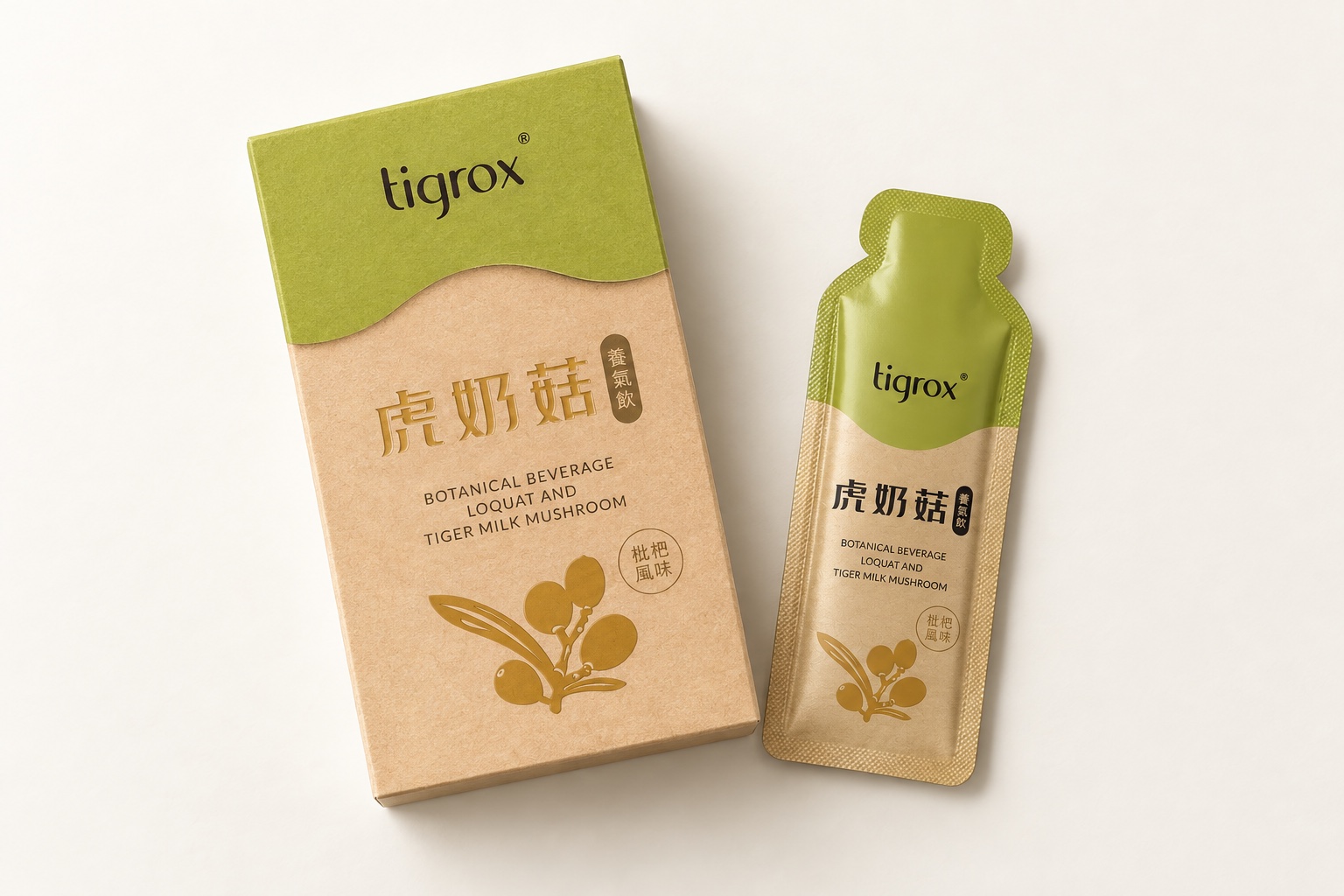 TIGROX 外盒與即飲包